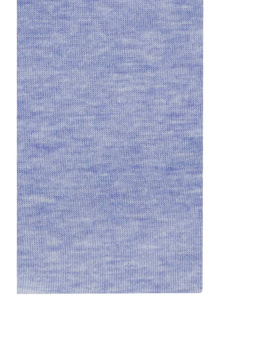 John overhemd blauw slim fit