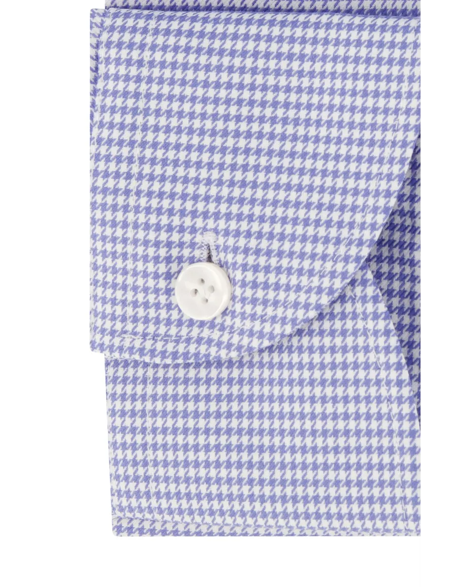 John Miller overhemd blauw geruit