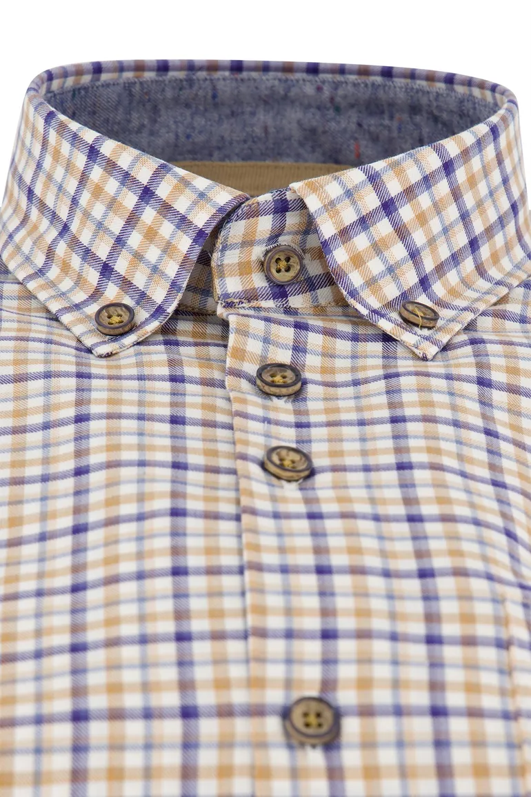 Portofino overhemd wit regular fit