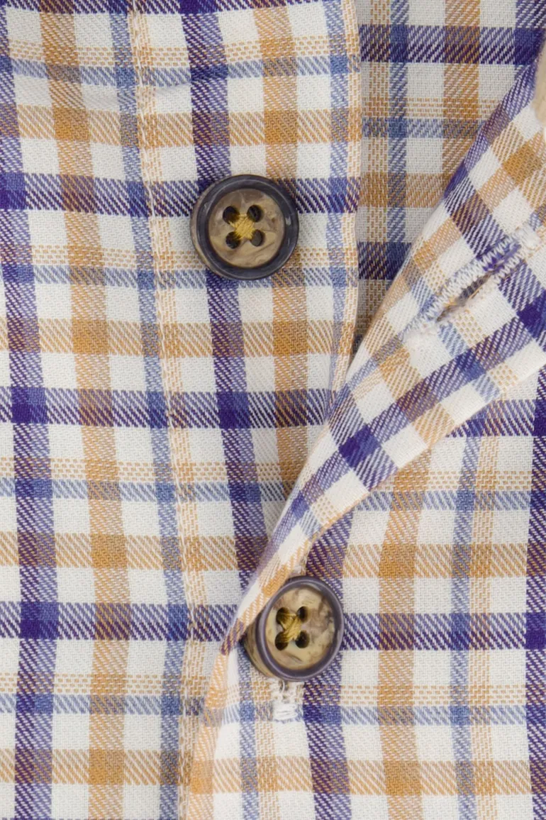 Portofino overhemd wit regular fit