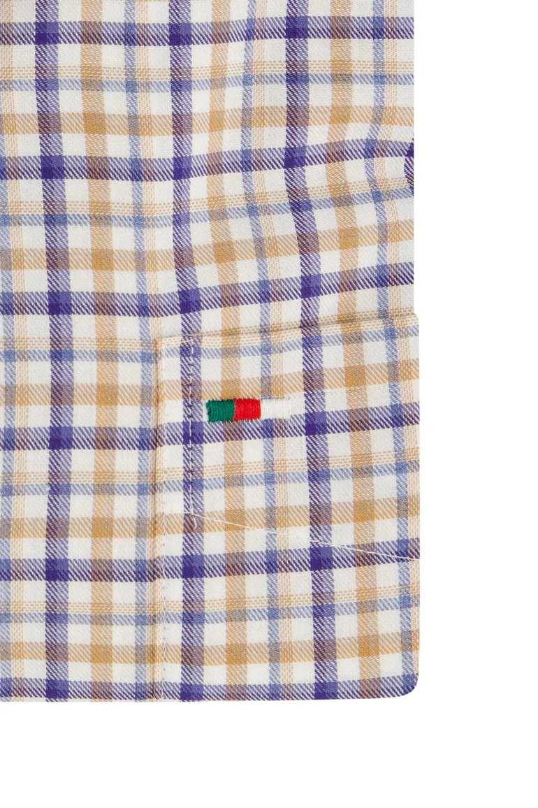 Portofino overhemd wit regular fit