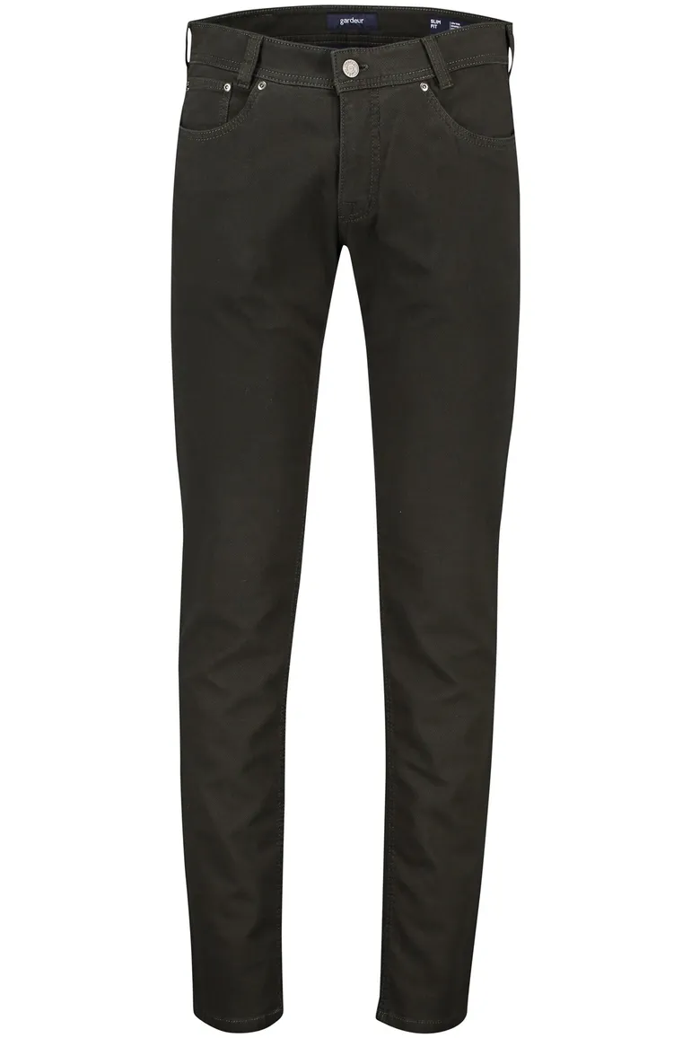 Gardeur broek groen Sandro Slim Fit