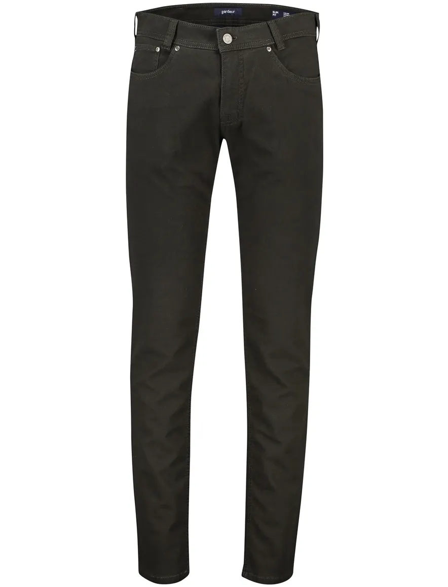 Gardeur broek groen Sandro Slim Fit
