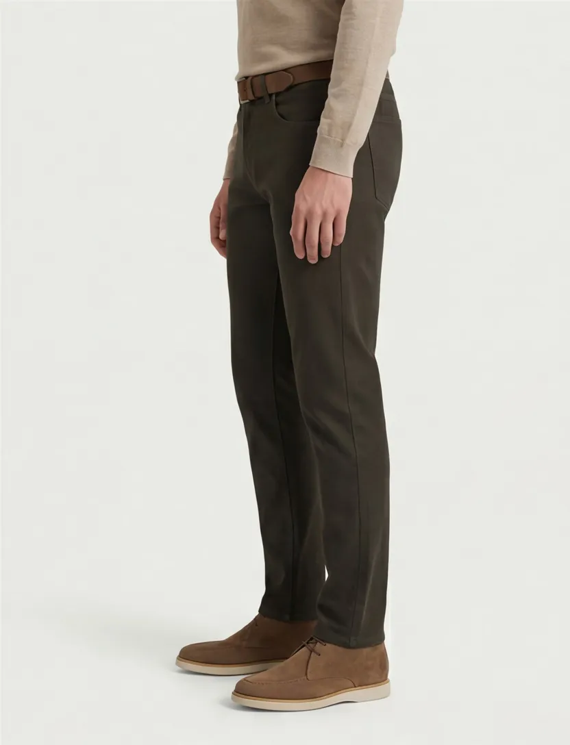 Gardeur jeans groen sandro slim fit katoen