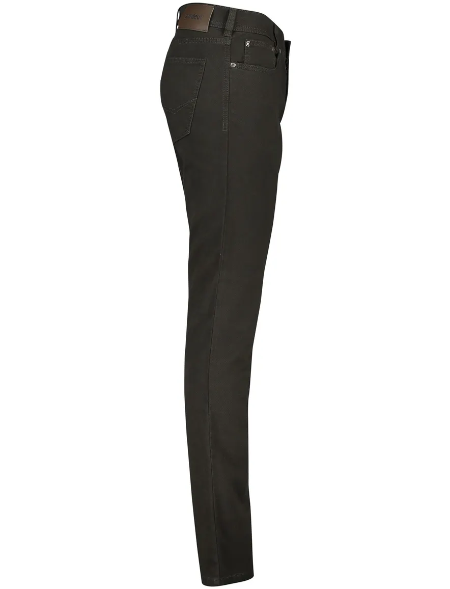 Gardeur broek groen Sandro Slim Fit