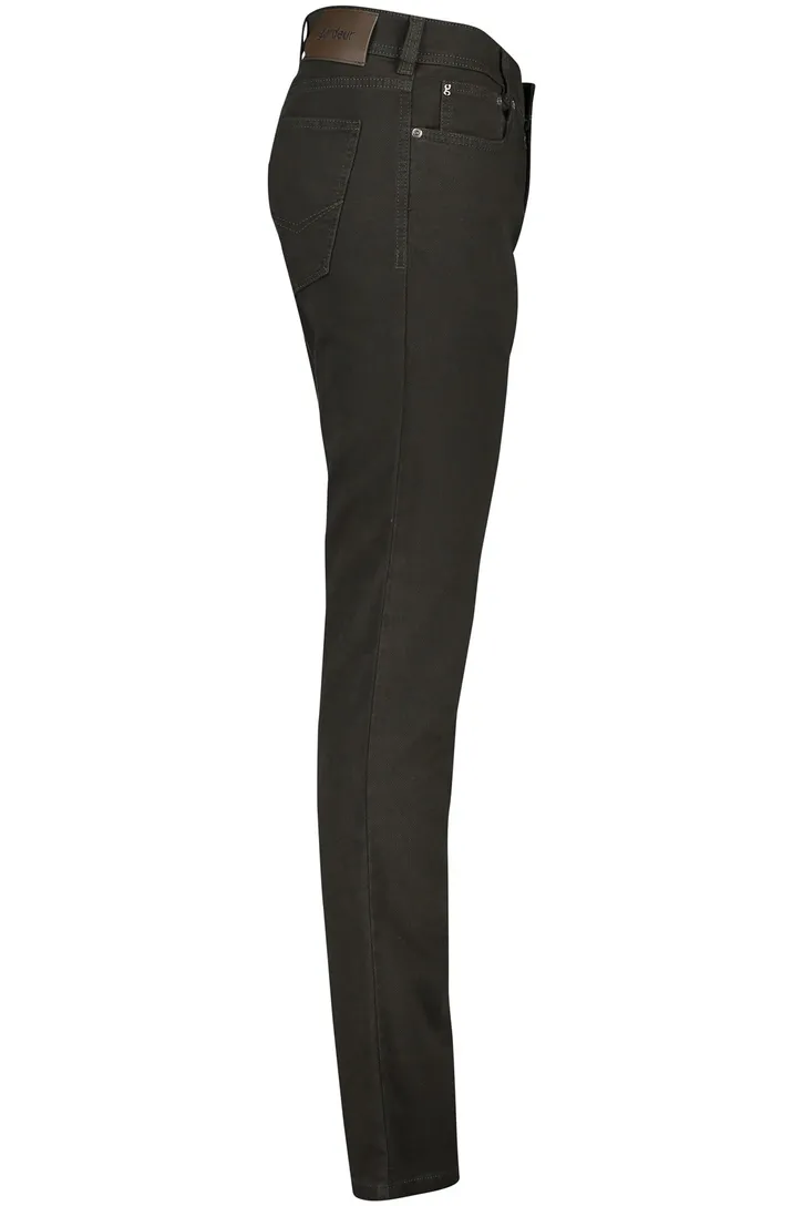 Gardeur jeans groen sandro slim fit katoen