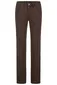 Gardeur jeans Bill donkerbruin effen katoen modern fit