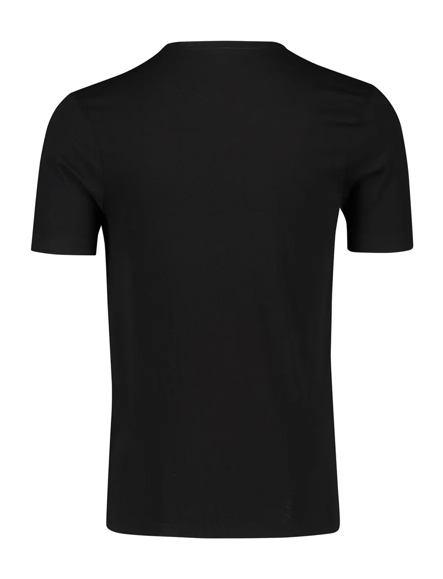 Boss TShirt RN Classic t-shirt zwart katoen 3-pack