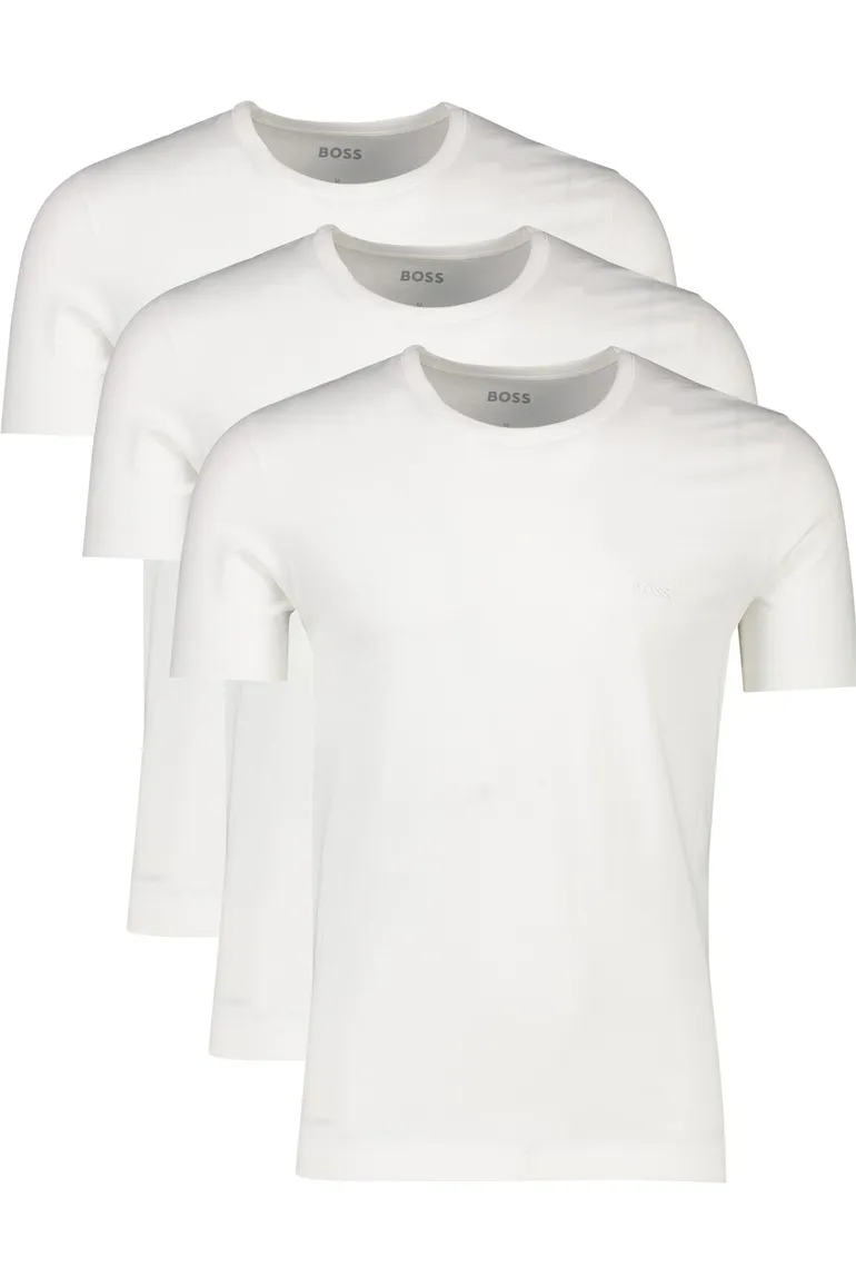Hugo Boss black t-shirt wit classic fit 3-pack