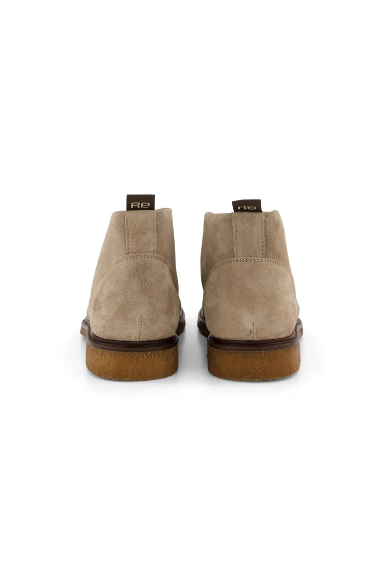 Rehab sneakers grijs effen leer