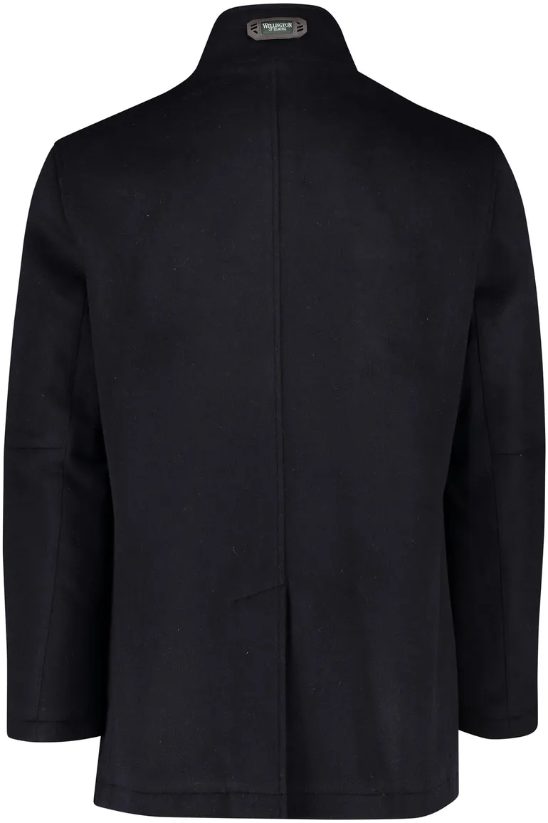 Wellington of Bilmore winterjas mantel jas donkerblauw