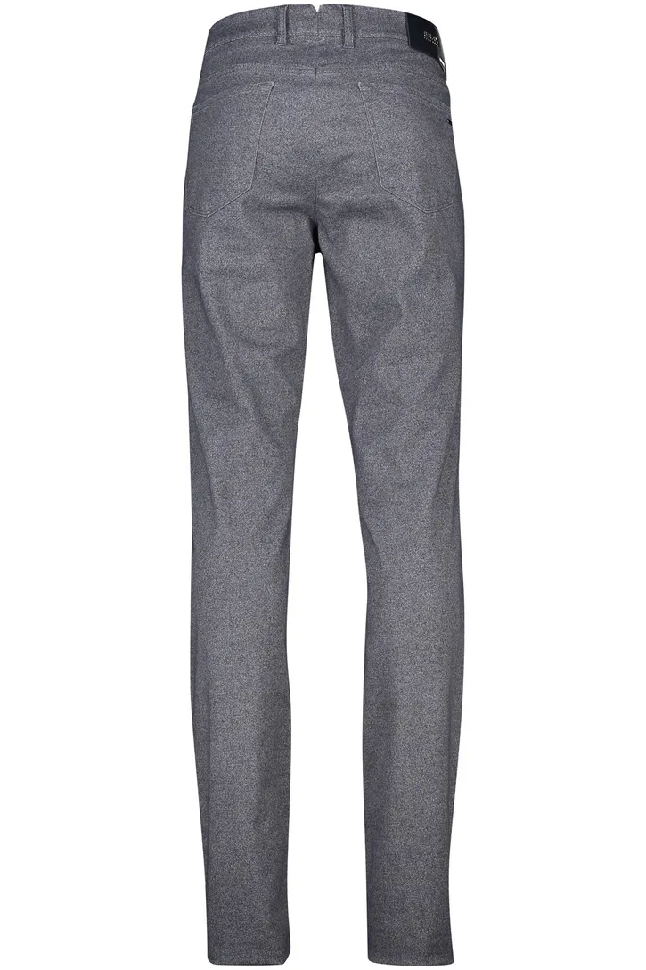Brax Chuck modern fit broek grijs katoen