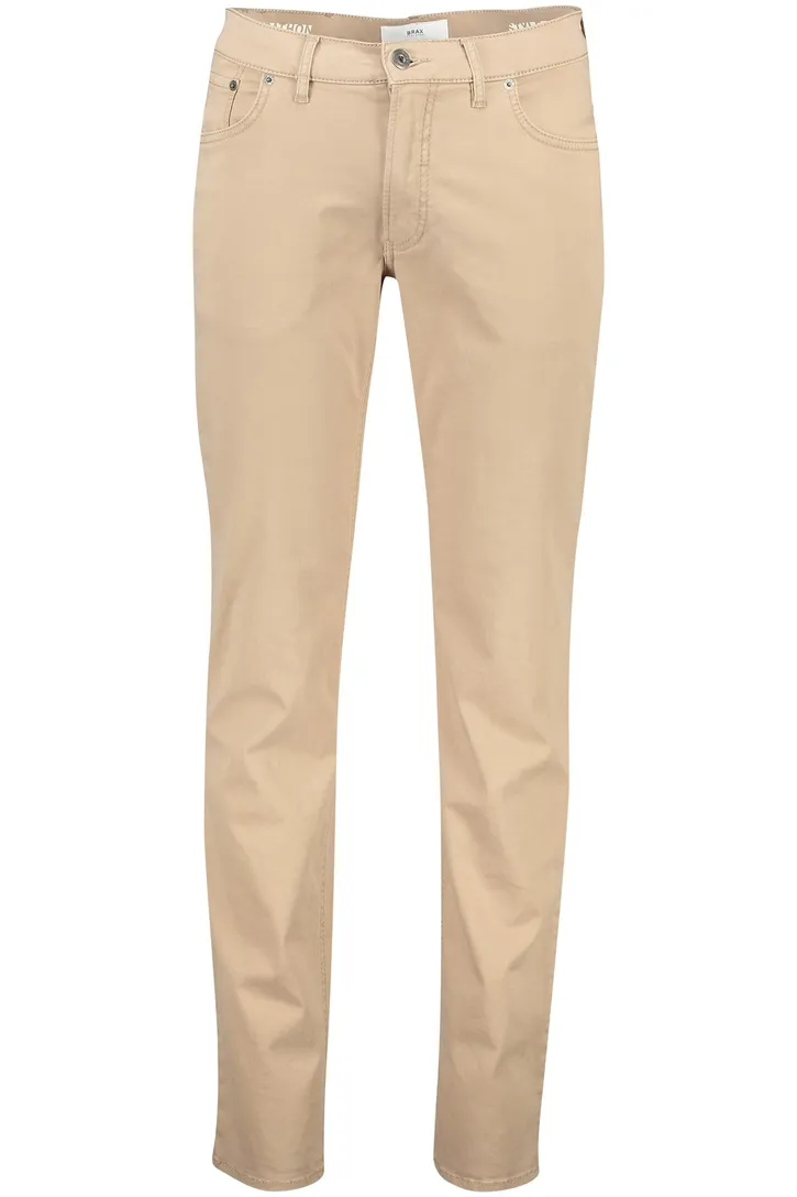 Brax 5-pocket beige Chuck katoen