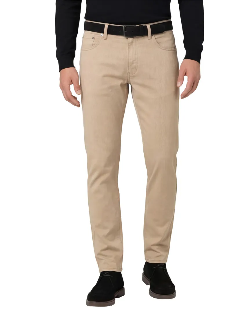 Brax 5-pocket beige Chuck katoen
