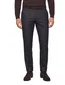 Brax katoenen broek Felix zwart gemêleerd modern fit