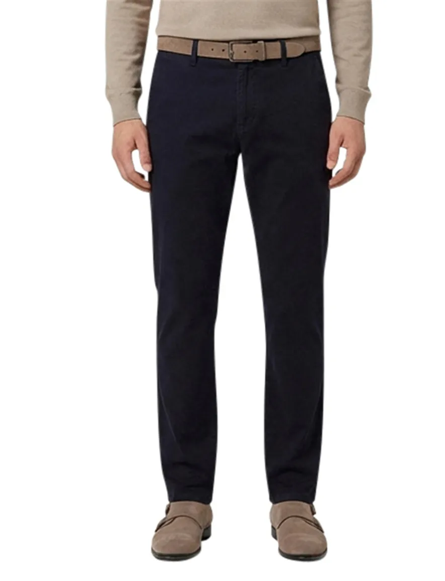 Eurex Pantalon broek effen blauw