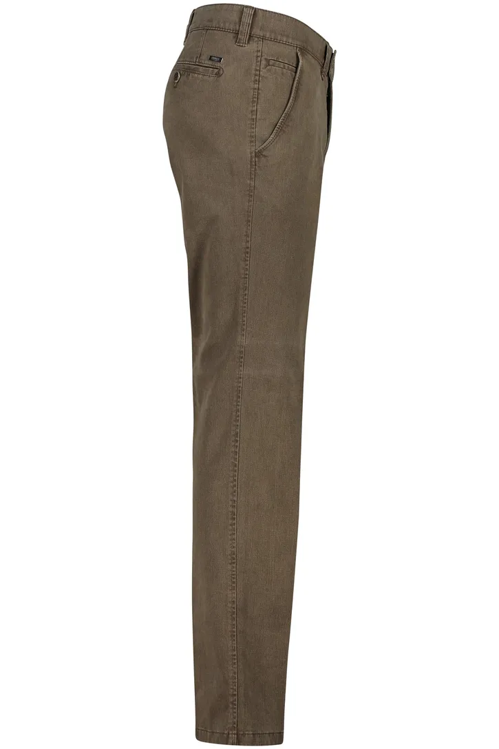 Bruine Eurex chino Jim stretch