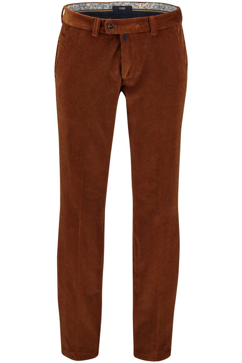 Eurex Broek bruin Normal fit Jim
