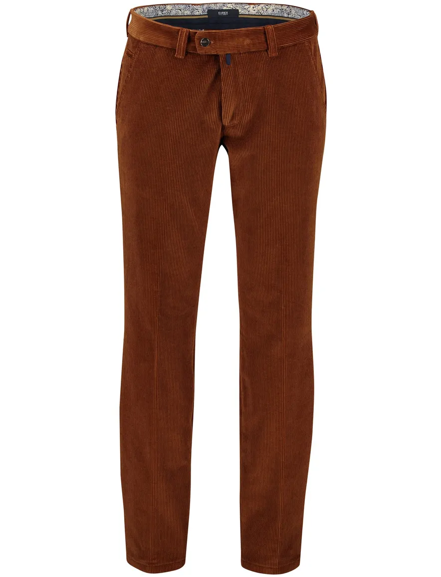 Eurex Broek bruin Normal fit Jim