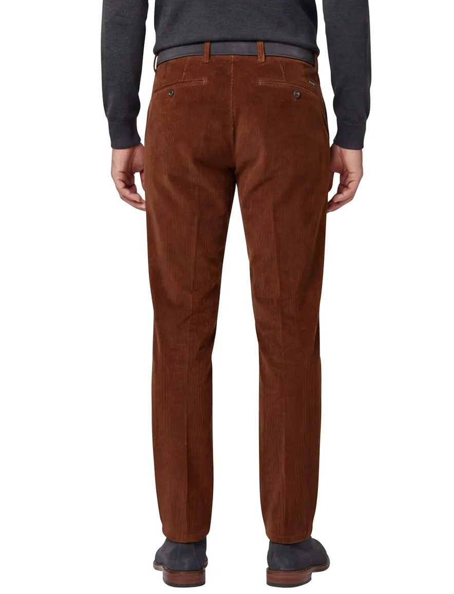 Eurex Broek bruin Normal fit Jim