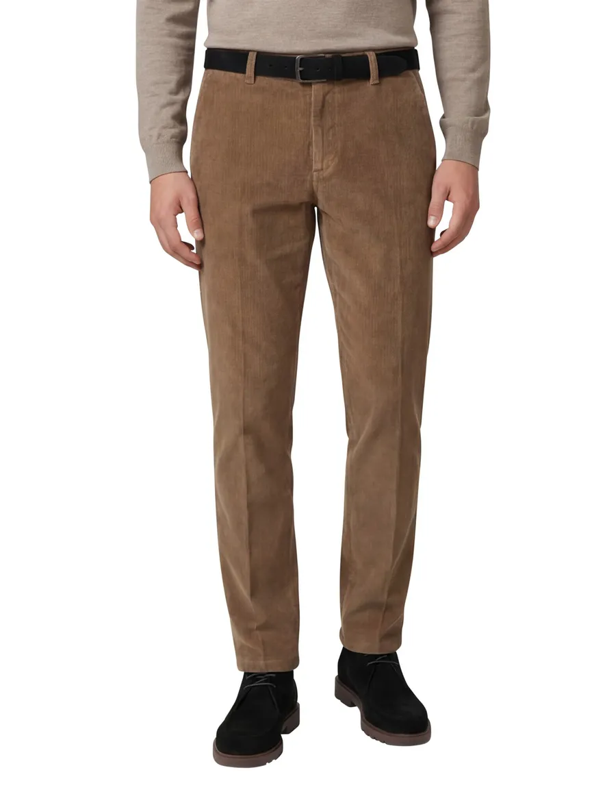 Eurex chino bruin ribbel Jim regular