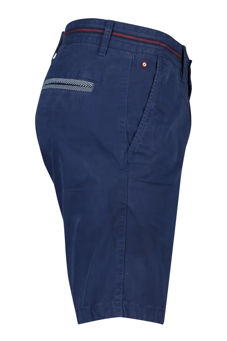 Portofino bermuda blauw rode streep