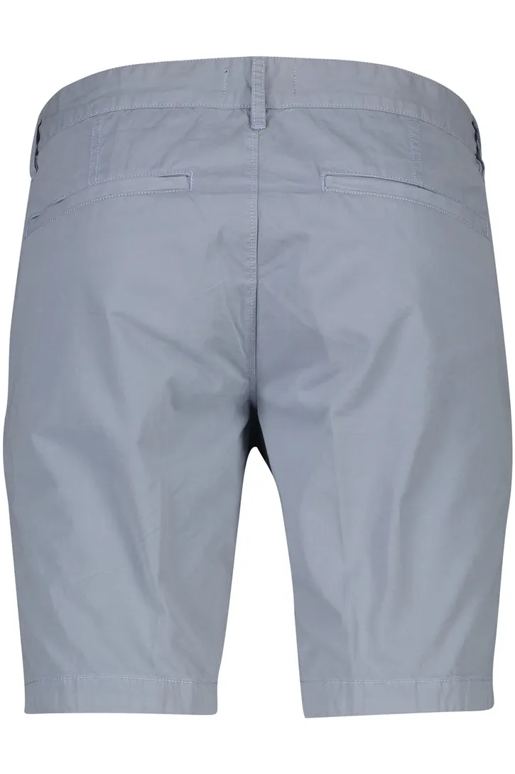 Portofino katoenen bermuda lichtblauw slim fit Koke Como