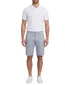 Portofino bermuda lichtblauw slim fit katoen Koke Como