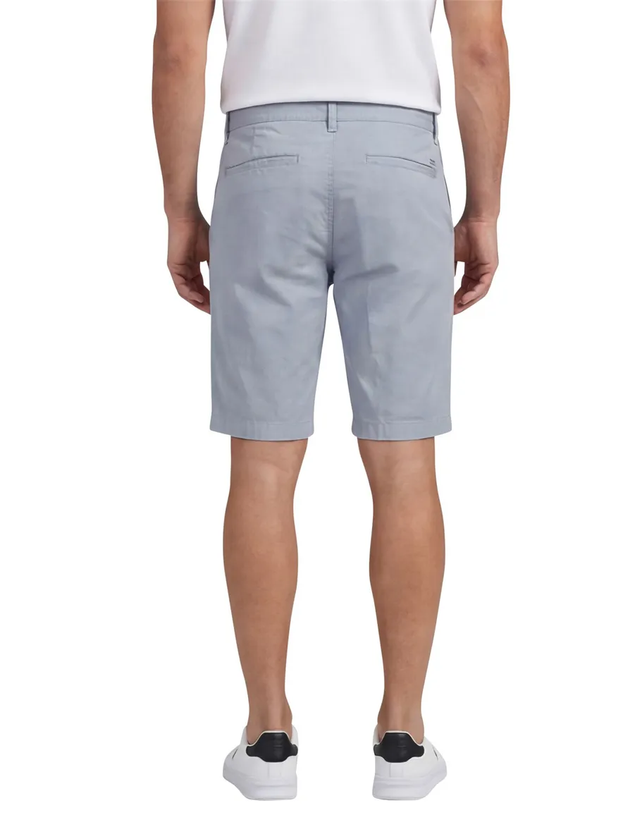 Portofino bermuda lichtblauw slim fit katoen Koke Como