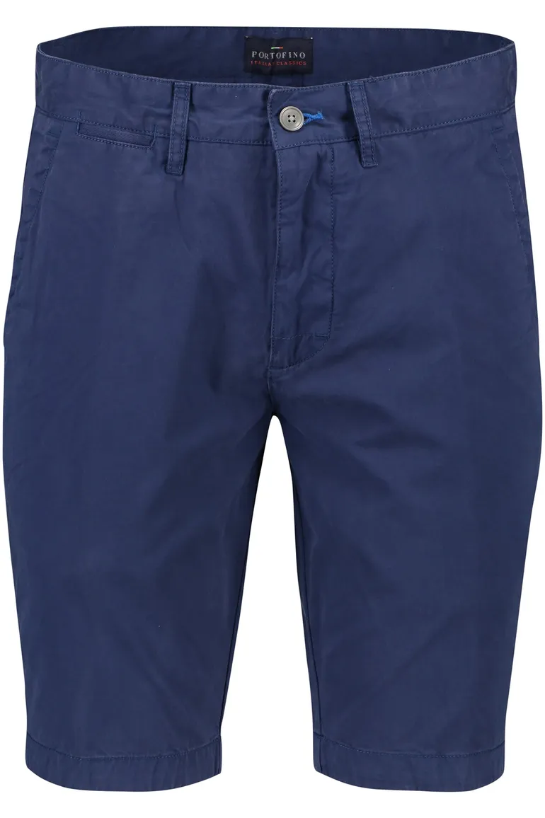 Portofino blauw bermuda katoen slim fit Koke Como