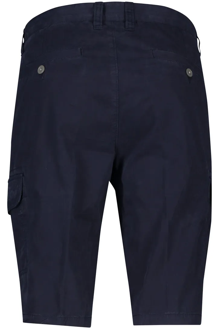 Portofino bermuda navy slim fit Mane Latina katoen