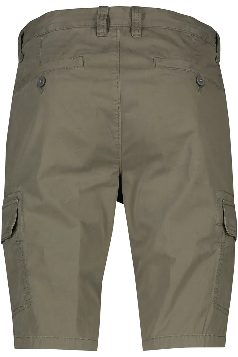 Katoenen Portofino bermuda donkergroen Mane Latina slim fit