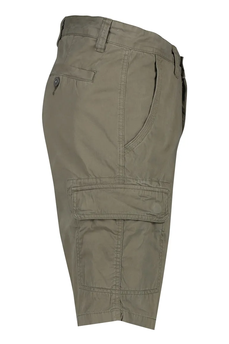 Katoenen Portofino bermuda donkergroen Mane Latina slim fit