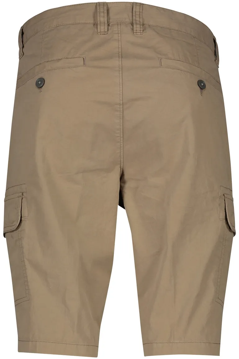 Katoenen Portofino bruine bermuda slim fit Mane Latina