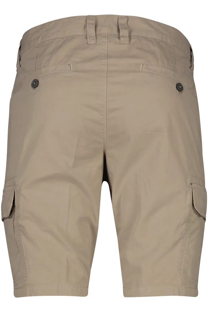 Katoenen Portofino bermuda lichtbruin slim fit Mane Latina