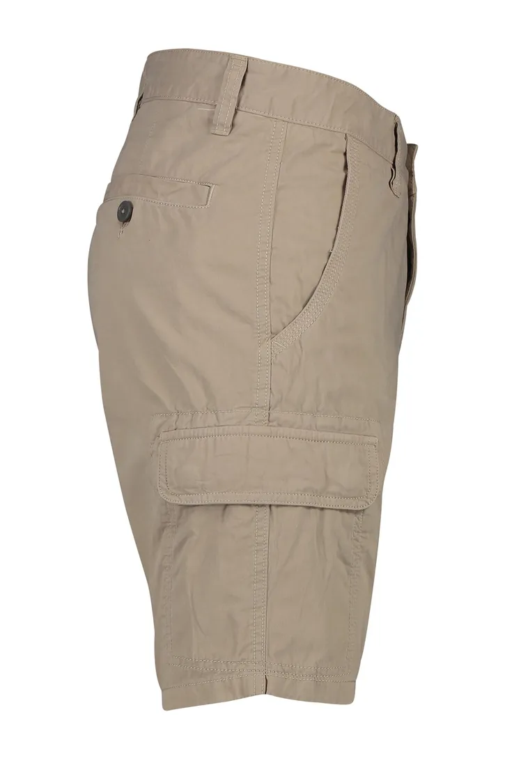 Katoenen Portofino bermuda lichtbruin slim fit Mane Latina