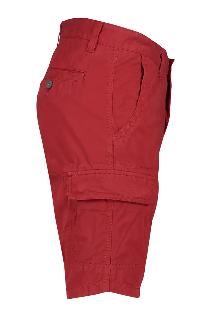 Portofino bermuda katoen rood Mane Latina slim fit
