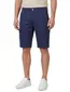 katoenen Portofino korte broek effen donkerblauw