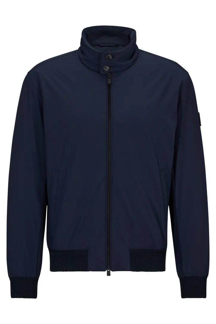 Softshell jas BOSS Black P-Cordovan navy