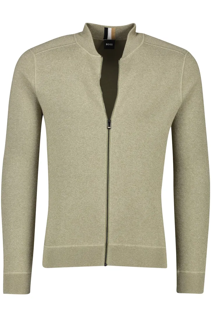 BOSS Black vest groen Onorato