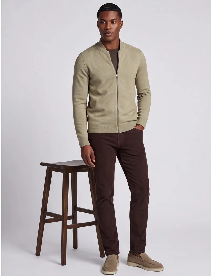 Hugo Boss vest licht groen