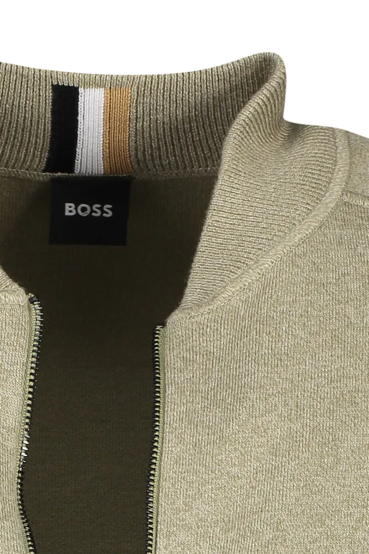 BOSS Black vest groen Onorato