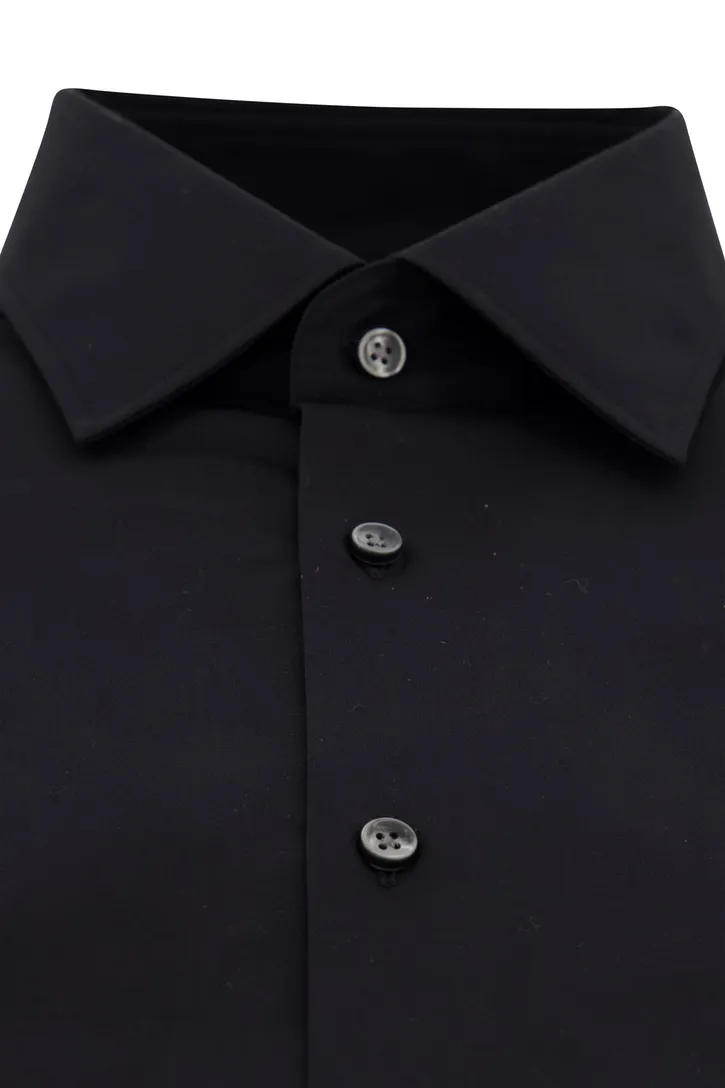 Hugo Boss overhemd H-HANK slim fit zwart