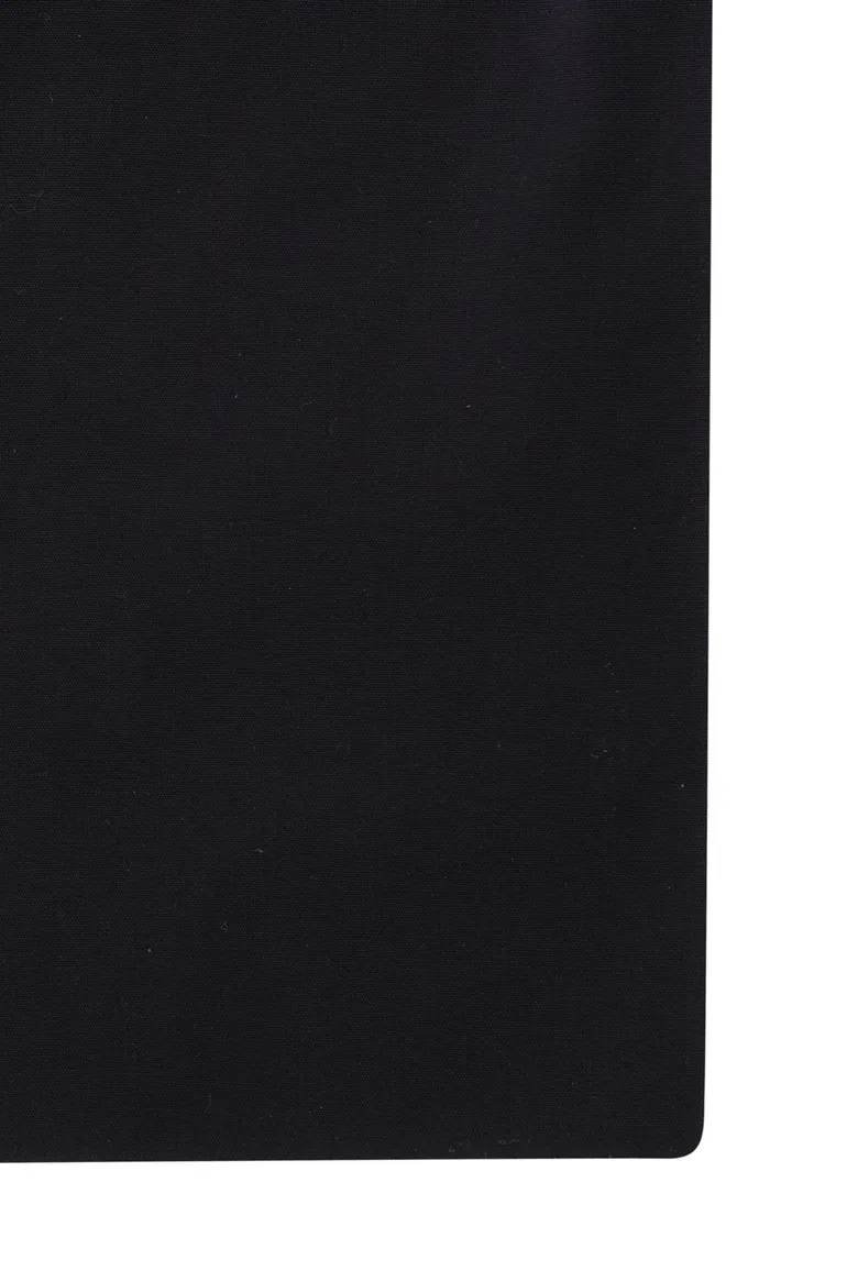 Zwart Hugo Boss overhemd slim fit H-HANK