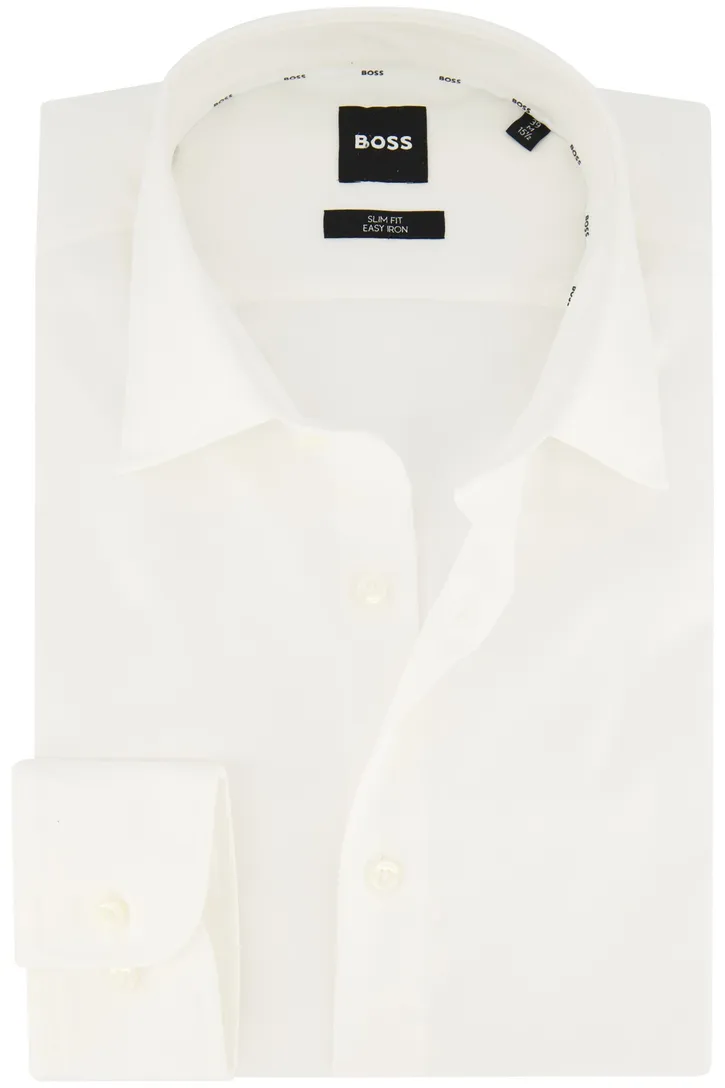 business overhemd Hugo Boss Black wit