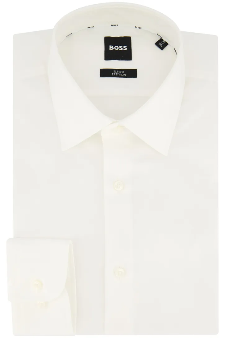 business overhemd Hugo Boss Black wit