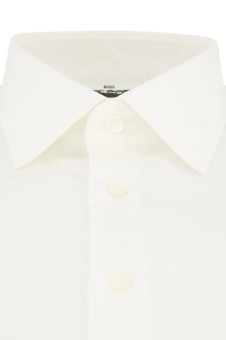 business overhemd Hugo Boss Black wit