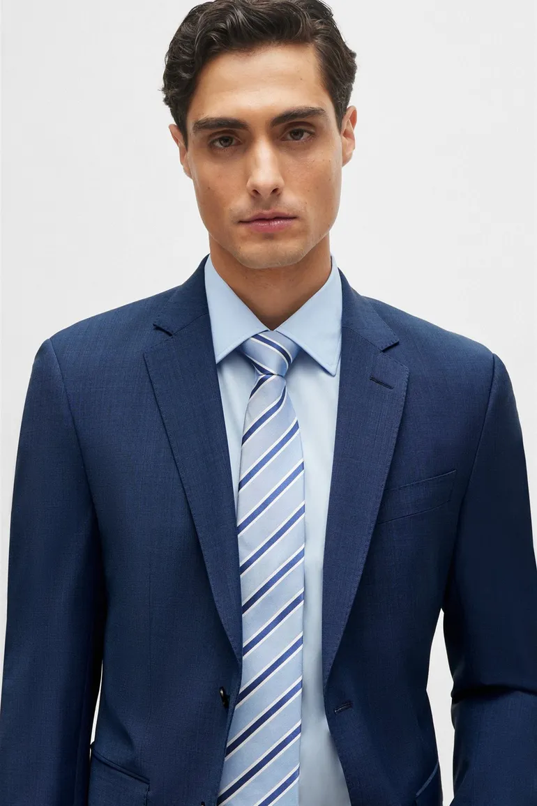 Hugo Boss Black overhemd ml 5 H-HANK lichtblauw