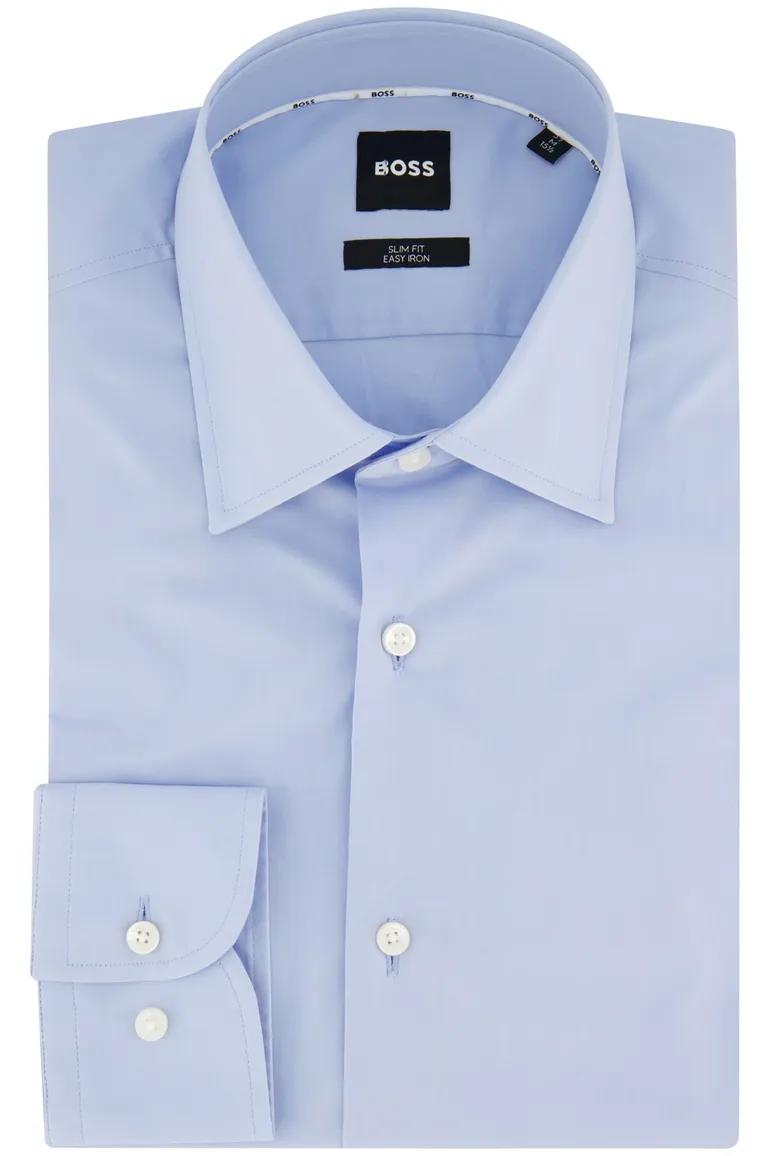 Hugo Boss Black overhemd ml 5 H-HANK lichtblauw