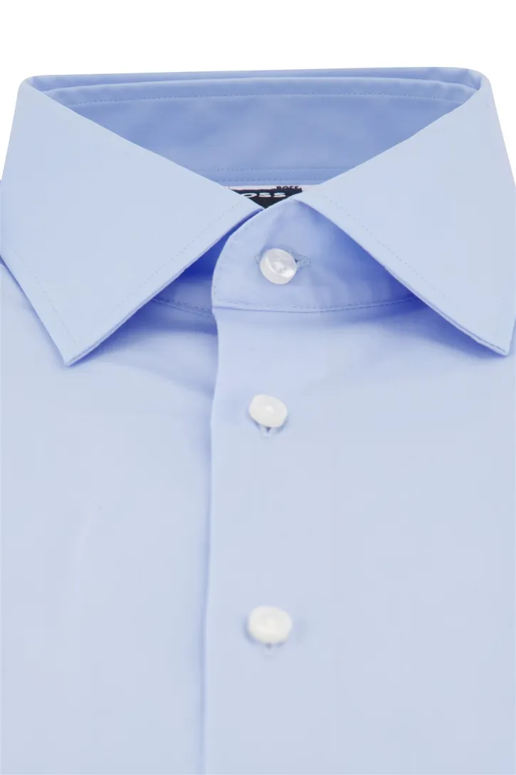 Hugo Boss overhemd Lichtblauw H-HANK slim fit